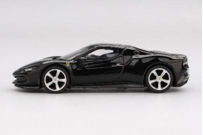 BBRFER64003 BBR 1:64 Ferrari 296 GTB Nero Daytona model car