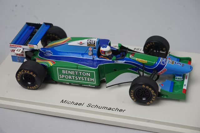 1:43 Spark S4481 Benetton B194 Monaco GP 1994 #5 M. Schumacher model car