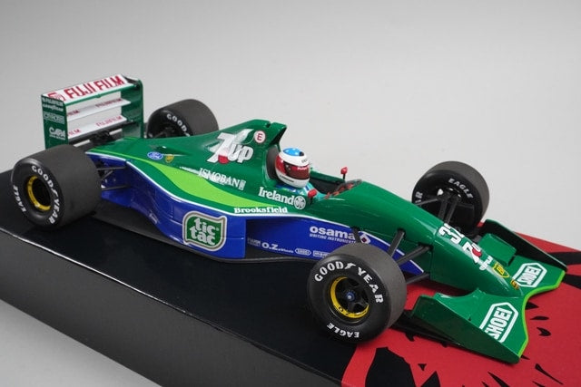 1:18 MINICHAMPS 113910132 Jordan Ford 191 F1 Debut Belgium GP 1991 #32 model car