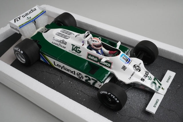 1:18 MINICHAMPS 117800027 Williams Ford FW07B World Champion 1980 #27 A.Jones model car