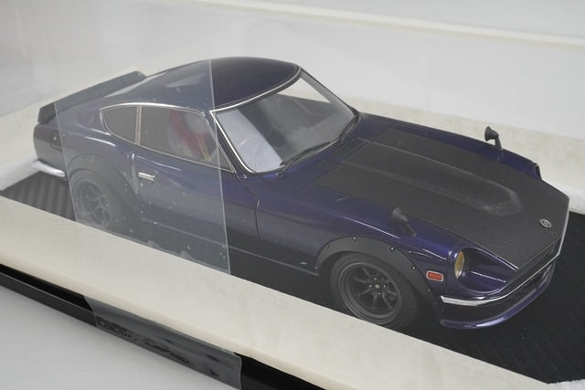 1:18 ignition model IG0359 Nissan Fairlady Z S30 Blue model car