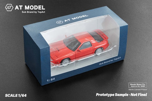 AT64003 AT MODEL 1:64 Mazda Infini RX-7 FC3S Infini Red model car