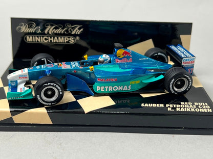 1:43 MINICHAMPS 400010017 Red Bull Sauber Petronas C20 #17 K. Raikkonen model car