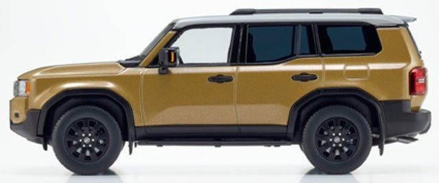 KS03927SG1 KYOSHO 1:43 Toyota Land Cruiser 250 ZX First Edition (Sand/Light Gray)