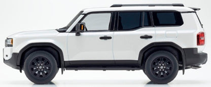 KS03927PW KYOSHO 1:43 Toyota Land Cruiser 250 ZX Optional Wheel Ver. (Platinum White Pearl Mica)