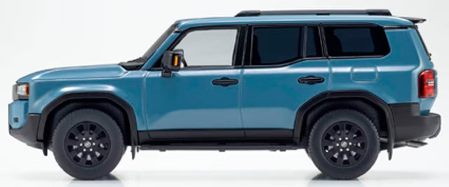 KS03927SB KYOSHO 1:43 Toyota Land Cruiser 250 ZX Optional Wheel Ver. (Smoky Blue)