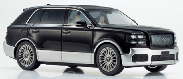 KS03926BS KYOSHO 1:43 Toyota Century (Rinpo) (Black/Silver) Interior: Fromage