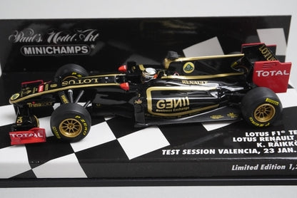1:43 MINICHAMPS 410120179 Lotus F1 Team Renault R30 Valencia 2012 #9 model car