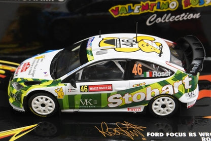 1:43 MINICHAMPS 400088146 Ford Focus RS WRC 'STOBART' RAC Rally 2008 #46 model car