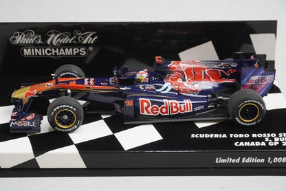 1:43 MINICHAMPS 410100116 Scuderia Toro Rosso STR5 Canadian GP 2010 #16 model car