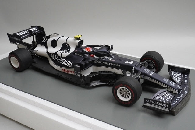 1:18 Spark 18S591 AlphaTauri Honda AT02 Azerbaijan GP 3rd 2021 #10 P.Gasly model car