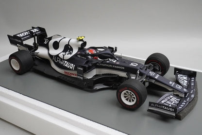 1:18 Spark 18S591 AlphaTauri Honda AT02 Azerbaijan GP 3rd 2021 #10 P.Gasly model car