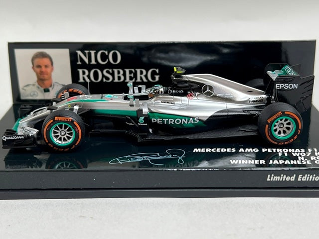 1:43 MINICHAMPS 417160506 Mercedes AMG Petronas F1 Team F1 W07 2016 #6 model car