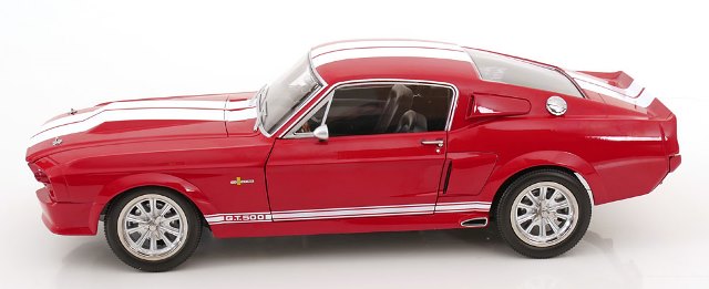 [ Pre-order ] KKDC120173 KK scale 1:12 Ford Mustang Shelby GT500 1967 Red/White