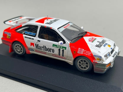 1:43 ixo RAC110 Ford Sierra RS Cosworth Portugal Rally 1987 #11 C. Sainz L. Moya model car