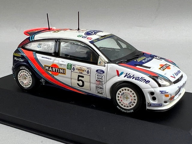 1:43 VITESSE SKW019 Ford Focus WRC ACROPOLIS Rally 2000 #5 C. McRae N. Grist model car