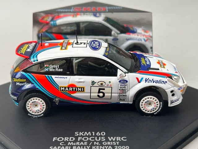 1:43 VITESSE SKM160 Ford Focus WRC SAFARI Rally Kenya 2000 #5 C. McRae N. Grist model car