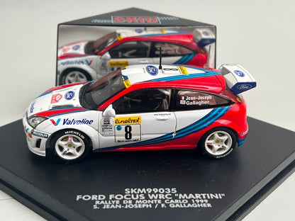 1:43 VITESSE SKM99035 Ford Focus WRC Martini MONTE CARLO Rally 1999 #8 S. Jean-Joseph F. Gallagher model car