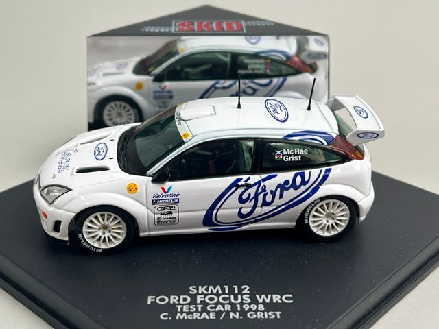 1:43 VITESSE SKM112 Ford Focus WRC Test Car 1998 C. McRae N. Grist model car
