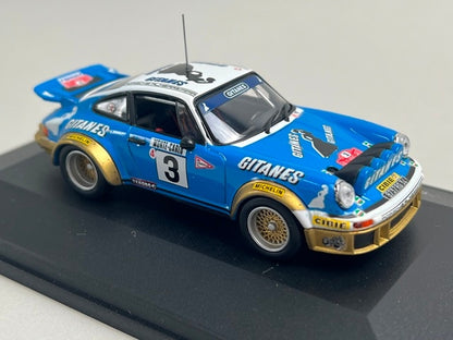 1:43 KYOSHO E3699 Porsche 911 SC 3L GITANE MONTE CARLO Rally 1978 #3 J. Pierre-Nicolas V. Lavergne model car