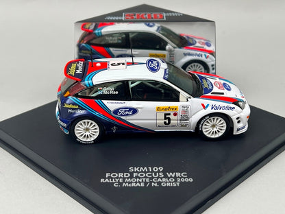 1:43 VITESSE SKM109 Ford Focus WRC MONTE CARLO Rally 2000 #5 C. McRae N. Grist model car