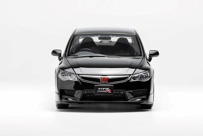 M85406 MOTORHELIX 1:18 Honda Civic Type R 2007 Facelift Crystal Black model car