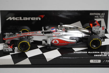 1:43 MINICHAMPS 530134375 Vodafone McLaren Mercedes Show Car 2013 #5 J.Button model car