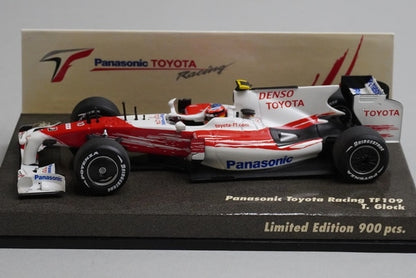 1:43 MINICHAMPS AM621312 Panasonic Toyota Racing TF109 #10 T.Glock model car