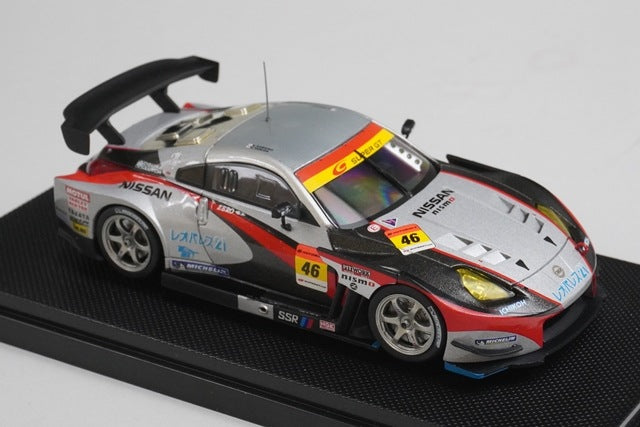 1:43 EBBRO 44117 Nissan Mora Leopalace Z Super GT300 2008 #46 model car