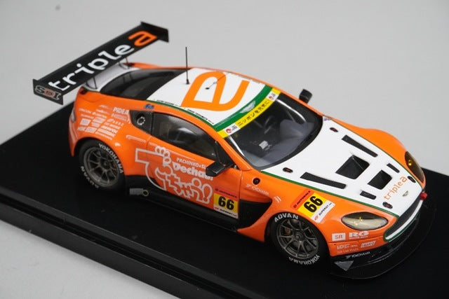 1:43 EBBRO 44752 Aston Martin Triple A Vantage GT3 SGT300 2012 #66 model car