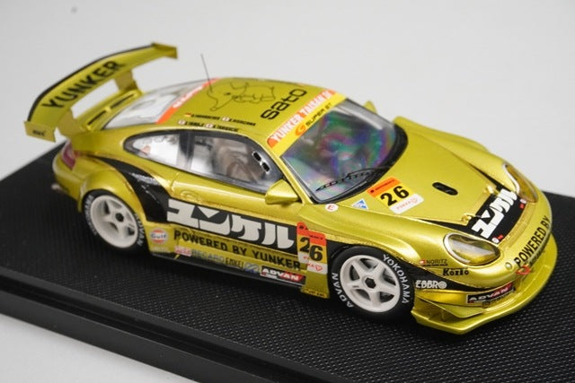 1:43 EBBRO 43965 YUNKER POWER TAISAN PORSCHE SUPER GT300 2007 #26 model car