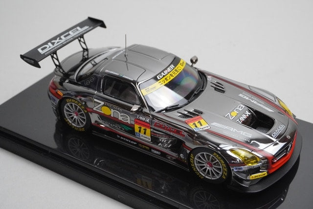 1:43 EBBRO 44929 Mercedes Gaynor Dixcel SLS Super GT300 2013 #11 model car