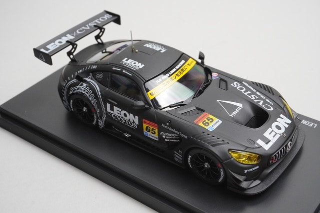 1:43 EBBRO 45408 Mercedes Leon Cvstos AMG-GT Super GT GT300 Rd.1 2016 #65 model car