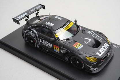 1:43 EBBRO 45408 Mercedes Leon Cvstos AMG-GT Super GT GT300 Rd.1 2016 #65 model car