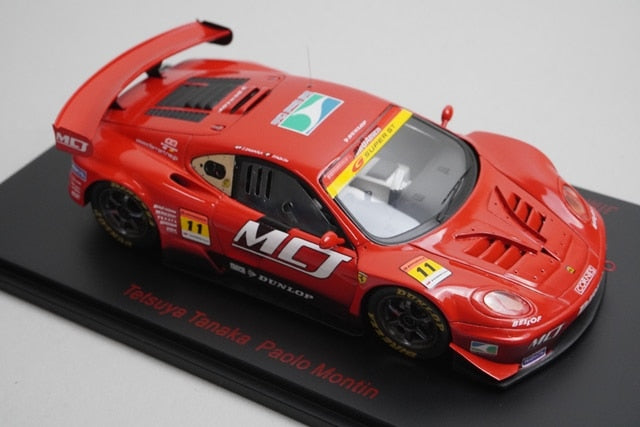 1:43 EBBRO 43744 Redline Ferrari Jim Gainer Dunlop Super GT 2005 #11 model car