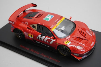 1:43 EBBRO 43744 Redline Ferrari Jim Gainer Dunlop Super GT 2005 #11 model car