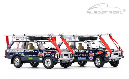 410100 Almost Real Model 1:43 Land Rover The British Trans-Americas Expedition Edition 1971-1972-868K&765k Set of 2