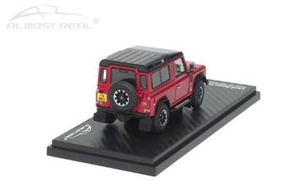 410215 Almost Real Model 1:43 Land Rover Defender 90 Works V8 70th Edition - 2017 Red