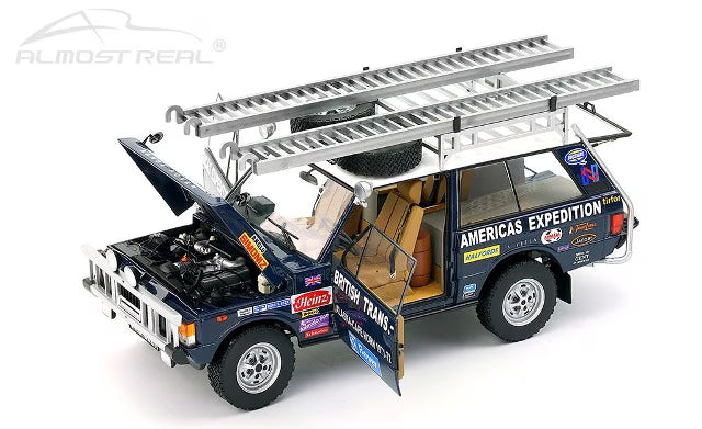 810108 Almost Real Model 1:18 Land Rover The British Trans-Americas Expedition Edition 1971-1972 (868K)