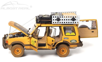 810411 Almost Real Model 1:18 Land Rover I-5 Door Camel Trophy Kalimantan 1996 Dirty Version