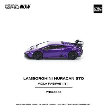 [ Pre-order ] PR640362 POP RACE 1:64 Lamborghini Huracan STO VIOLA PASIFAE