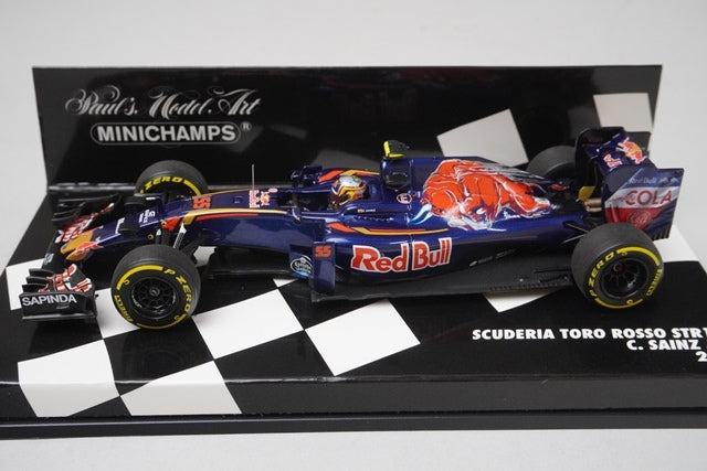 1:43 MINCHAMPS 417160055 Scuderia Toro Rosso STR11 2016 #55 C. Sainz Jr. model car