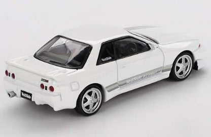 MGT01066-R TSM MINI-GT 1:64 Nissan Skyline GT-R R32 Veilside Combat C-I White RHD model car
