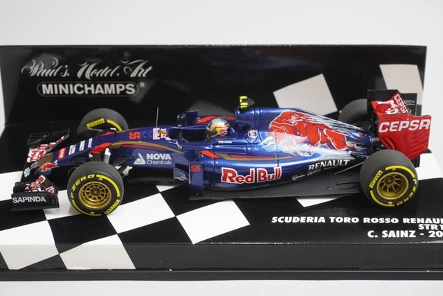 1:43 MINICHAMPS 417150055 Scuderia Toro Rosso Renault STR10 2015 #55 C.Sainz Jr. model car