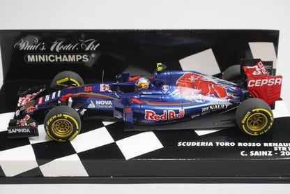1:43 MINICHAMPS 417150055 Scuderia Toro Rosso Renault STR10 2015 #55 C.Sainz Jr. model car