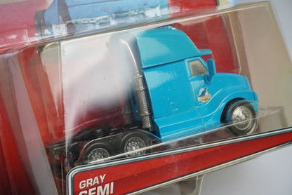 Mattel CDP54 Cars Grey Semi Blister Pack model car