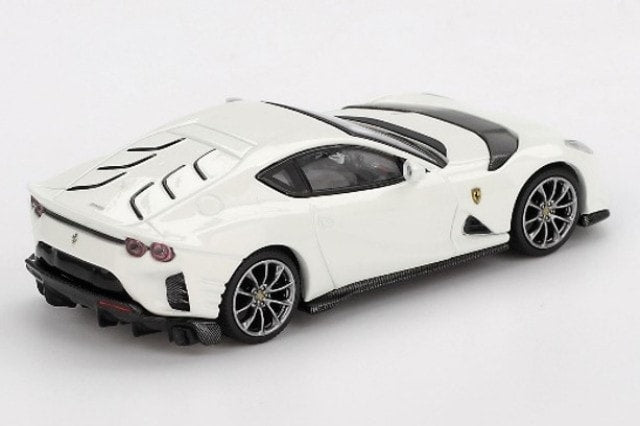 [ Pre-order ] BBRFER64010 BBR 1:64 Ferrari 812 Competition Bianco Avus