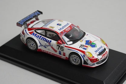 1:64 MINICHAMPS 640076776 Porsche 911 GT3 RSR Le Mans 2007 #76 model car