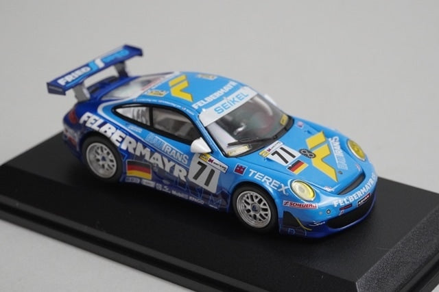 1:64 MINICHAMPS 640076771 Porsche 911 GT3 RSR Le Mans 2007 #71 model car