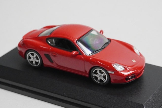 1:64 MINICHAMPS 640065620 Porsche Cayman Red model car